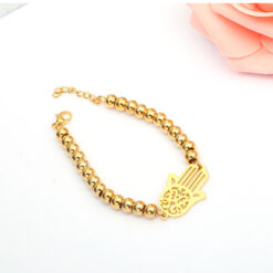 simple gold bracelet for women